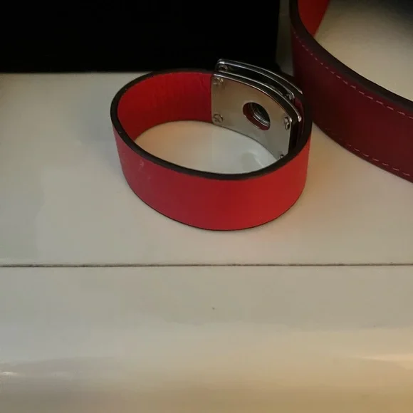 Coach pink Leather Bracelet - Picture 2 of 3